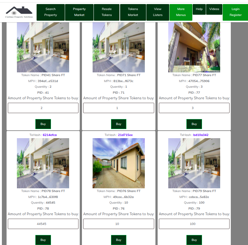 Property UI example